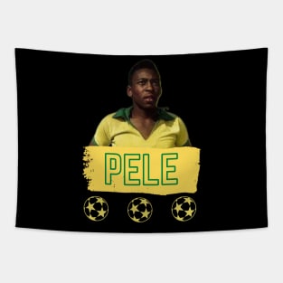 Pele Football Legend Soccer Star Apparel Tapestry