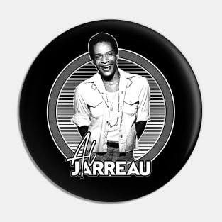 Al Jarreau / Vintage Style Fan Design Pin