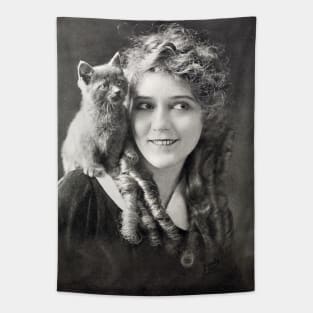 Mary Pickford Old Hollywood Tapestry