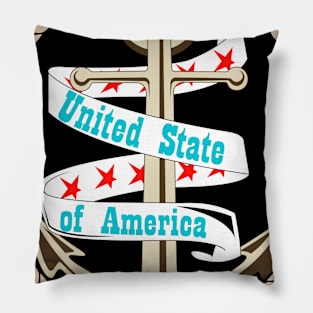 united state of america Pillow