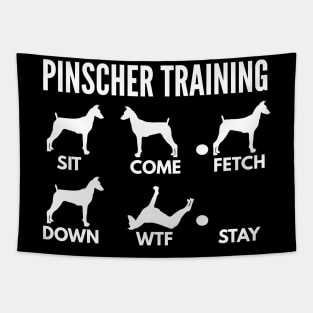 Pinscher Training German Pinscher Tricks Tapestry