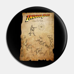 Indy - A Leap of Faith Pin