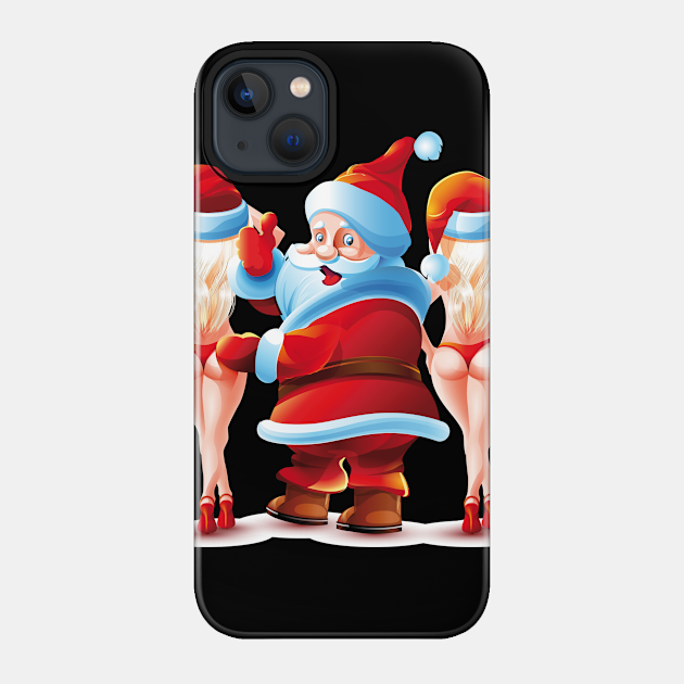 Santa Claus Like Ladies bikinis Christmas Hat - Santa Claus - Phone Case