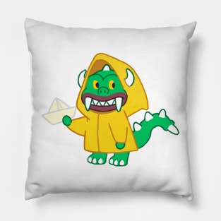 Raincoat Hodag Pillow