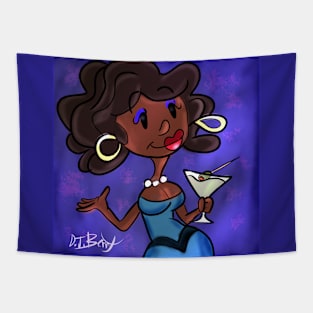 Martini Maven Tapestry