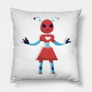 maid robot Pillow