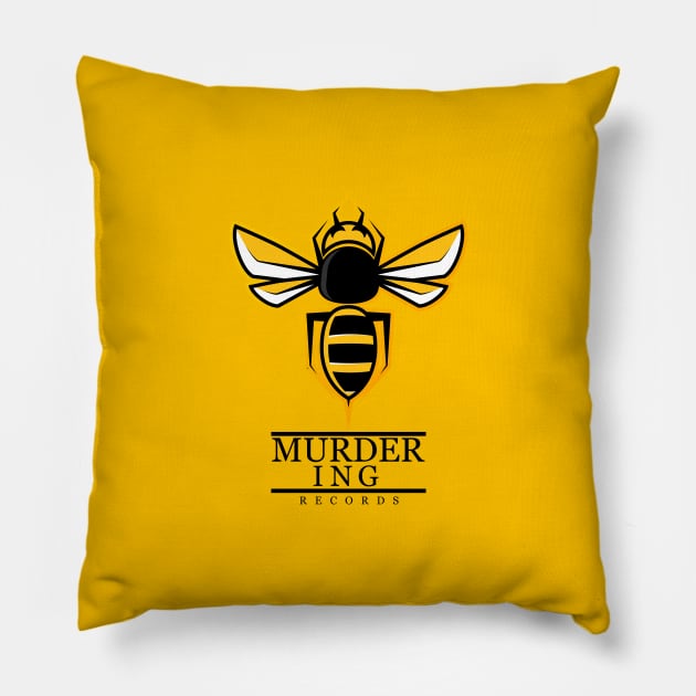 Murder Hornet - Murder Inc Pillow by Kings83