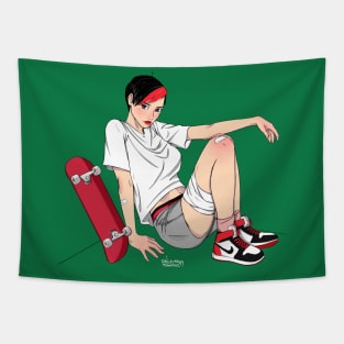 Sk8er Girl Tapestry