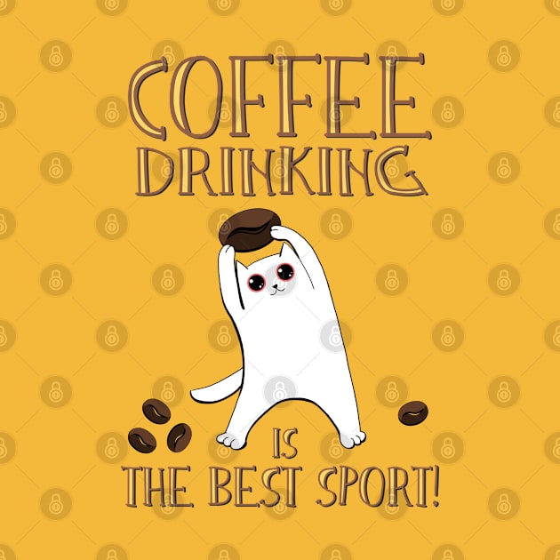 Coffee drinking is the best sport!!! by Simmerika