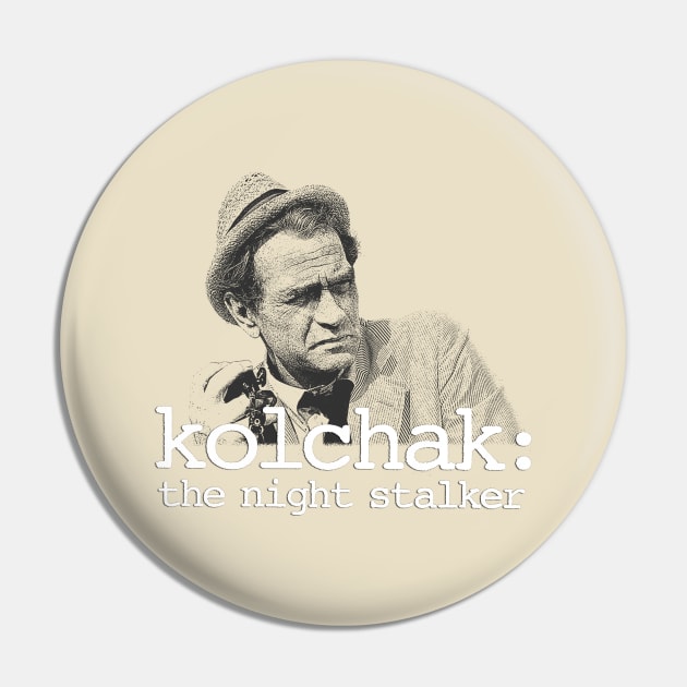 Kolchak The Night Stalker Pin by Knockbackhaunt