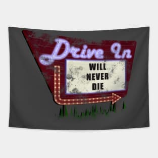 The Drive-In will never Die Tapestry