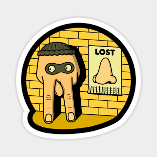 Lost Nose! Magnet