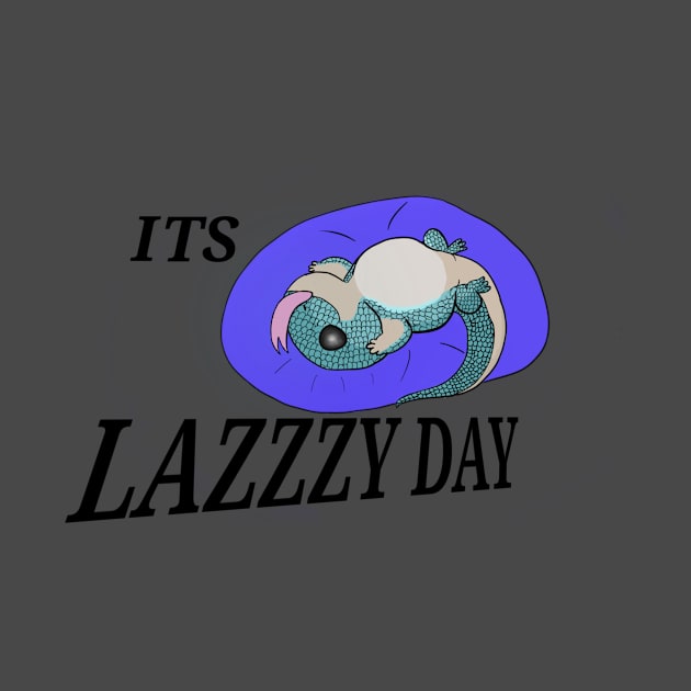 Lazzzy lizard day by Rwarcor