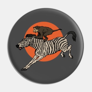 Crazy Monkey Nonsense Pin