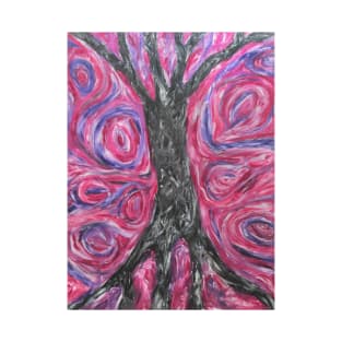 magenta tree T-Shirt