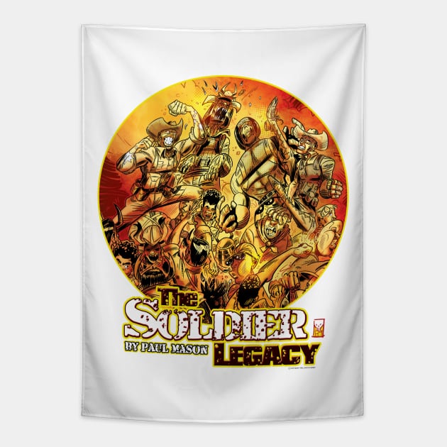 The Soldier Legacy #2 Tapestry by Mason Comics