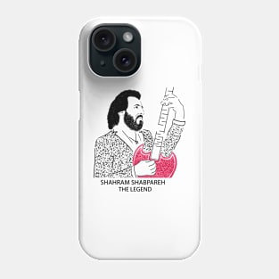 Shahram Shabpareh - شهرام شب پره تی شرت Phone Case