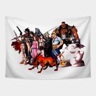 Old School FF 7 Tapestry