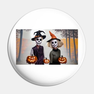 A Perfect Halloween Couple Pin