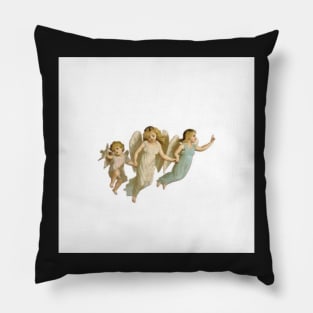 angels sticker Pillow