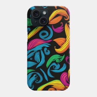 Seamless bright colour pattern Phone Case