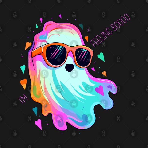 Feeling Boo Ghost by Retroprints