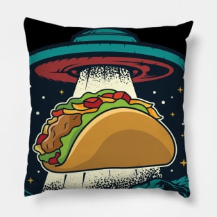 Taco Abduction Pillow