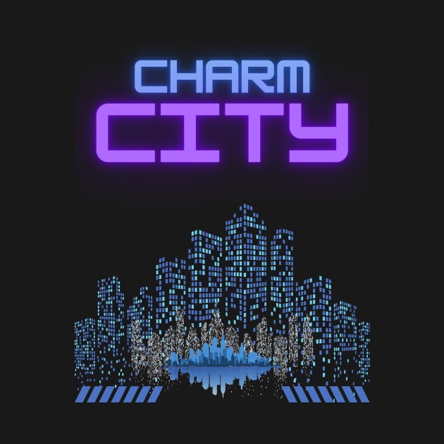 CHARM CITY NEON SET DESIGN by The C.O.B. Store