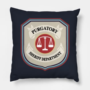 Purgatory Sheriff Department Pillow