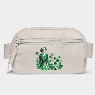 Vintage Shamrock St. Patrick's Day Woman Bag