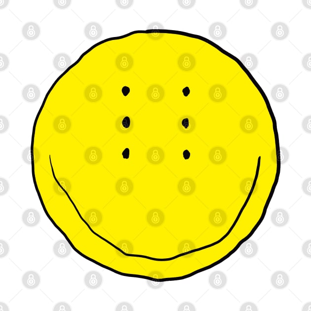 Six-Eyed Smiley Face, Medium by Niemand