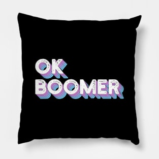 OK Boomer Pillow