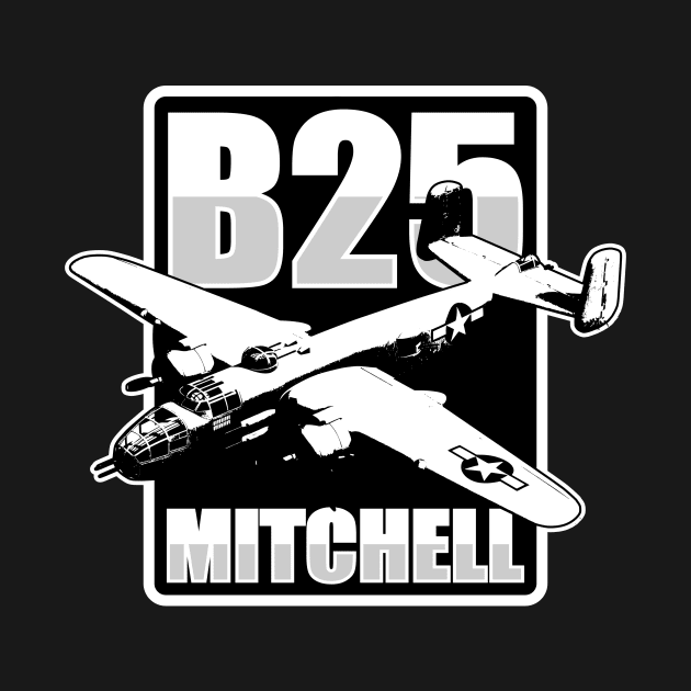 B-25 Mitchell by Tailgunnerstudios