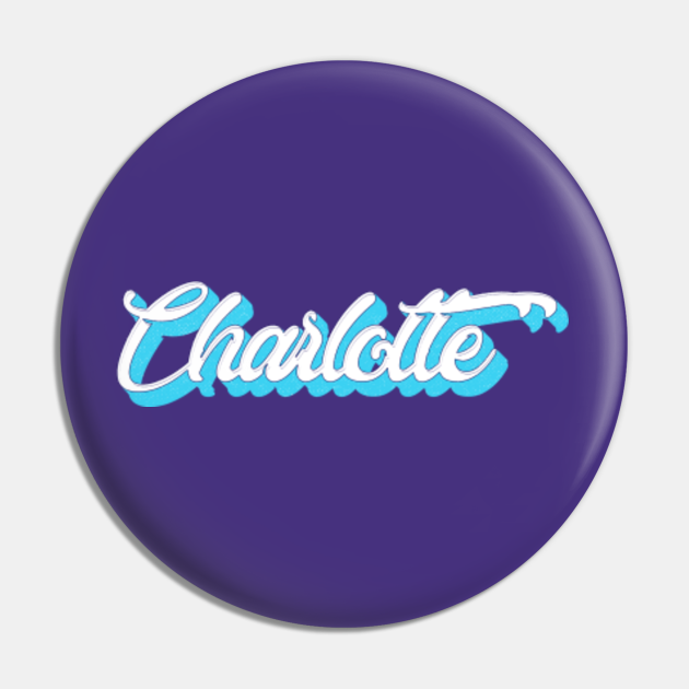 Retro Charlotte Vintage Charlotte Pin TeePublic