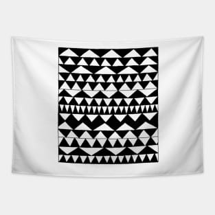 Black Triangles Tapestry