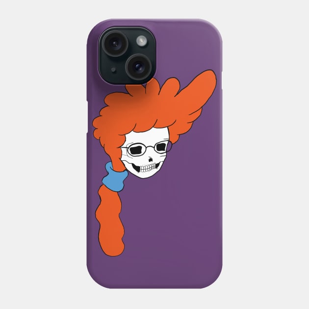 Pepper Ann Skull Phone Case by TheDeathOfMyChildhood1