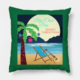 Blue chair bay Pillow