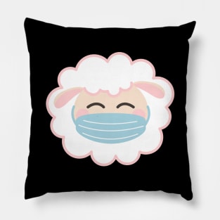 Masked Sheep - Sheep Funny Gift Ideas for Sheep Lovers Pillow