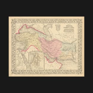 Old persian map - Iran T-Shirt