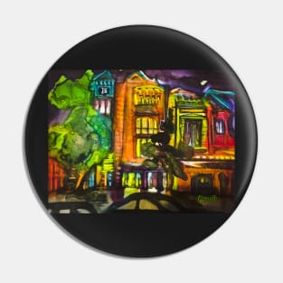 haight street Pin