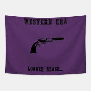 Western Slogan - Longer Reach Tapestry