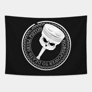 Piston skull Tapestry