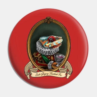 Renaissance Reptile - Duke Grigory Friedrich Poe Pin