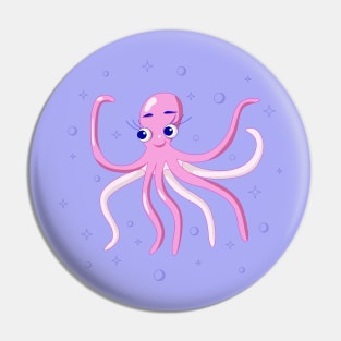 pretty octopus girl Pin