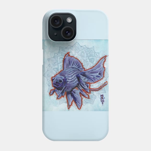 Blue Moore Phone Case by Michael Gardner