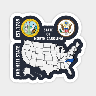 State of North Carolina Magnet