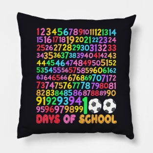 100Th Day Of School Teacher Kids 100 Days Math Numbers Pillow