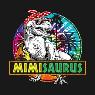 Mimisaurus Dinosaur T Rex Funny Mother's Day Womens Tees T-Shirt