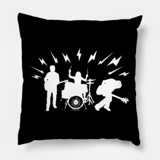 scott pilgrim vs the world, sex bob-omb Pillow