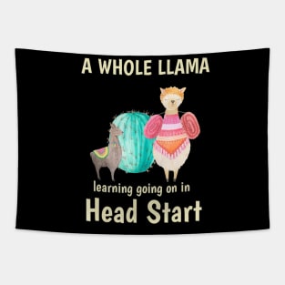 A Whole Llama Learning Head Start Tapestry